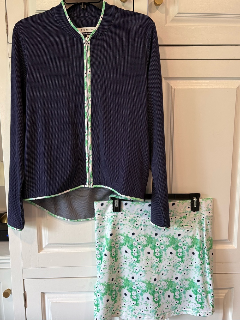 NWOT Pebble Beach Dry-Lux Performance Jacket and Skort set